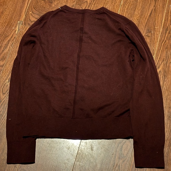 Ann Taylor Dark Brown Button Down Shirt - Picture 2 of 5